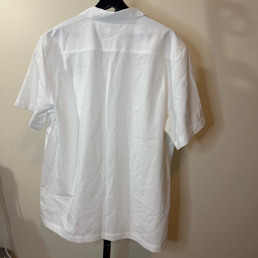 Port Authority White NUTRL Casual Button Down Shirt - Picture 3 of 6